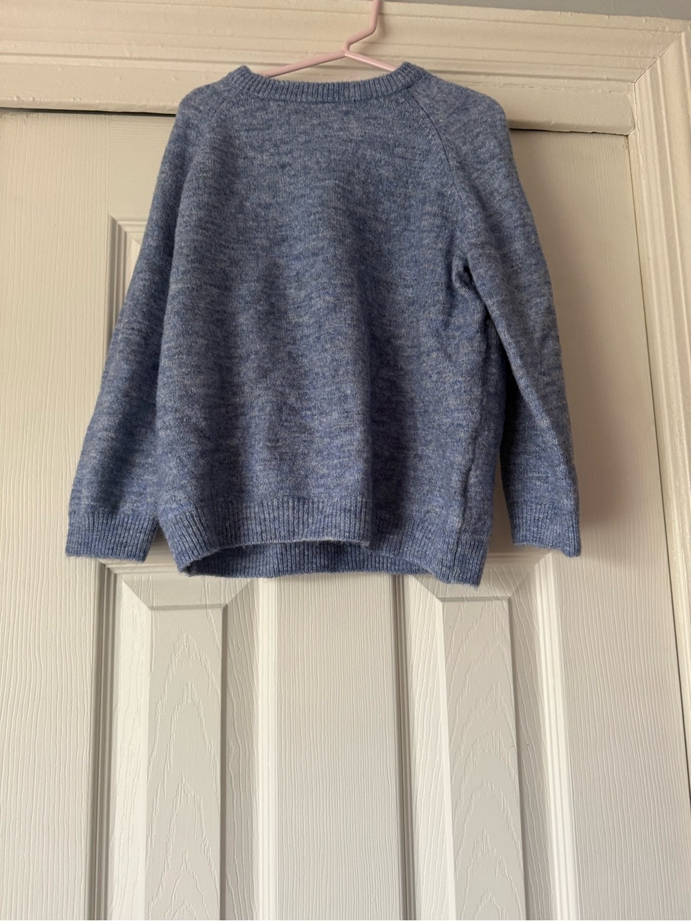 H&M Soft Heather Blue Crewneck Sweater